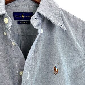 Women’s Ralph Lauren Polo custom fit Button Down long sleeve